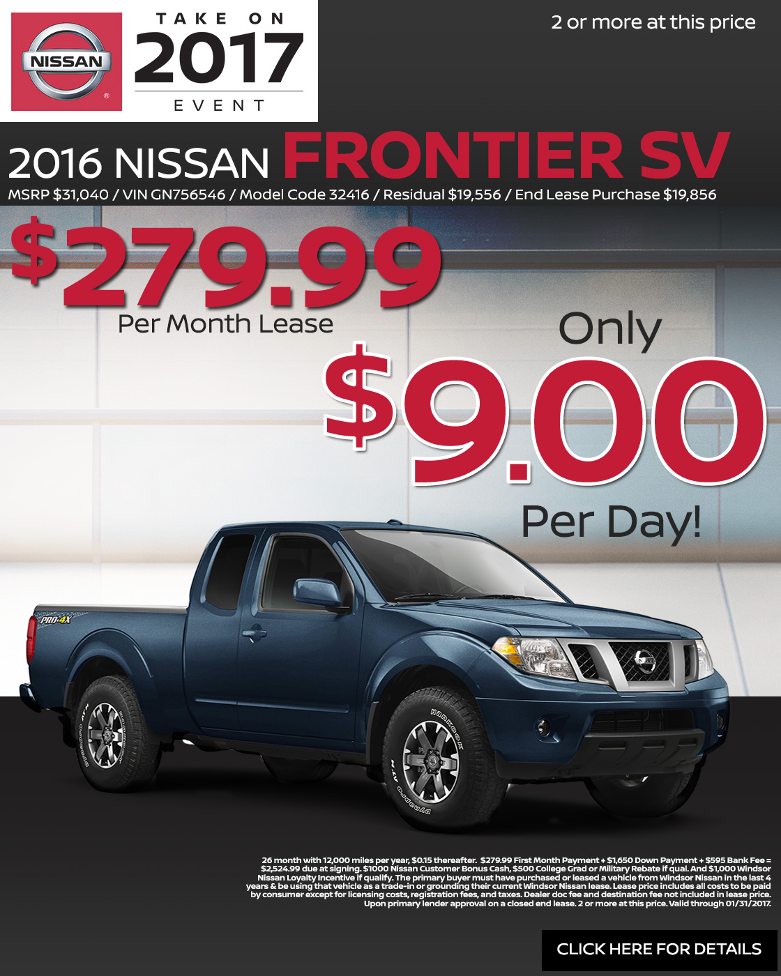 Nissan Monthly Lease Deals